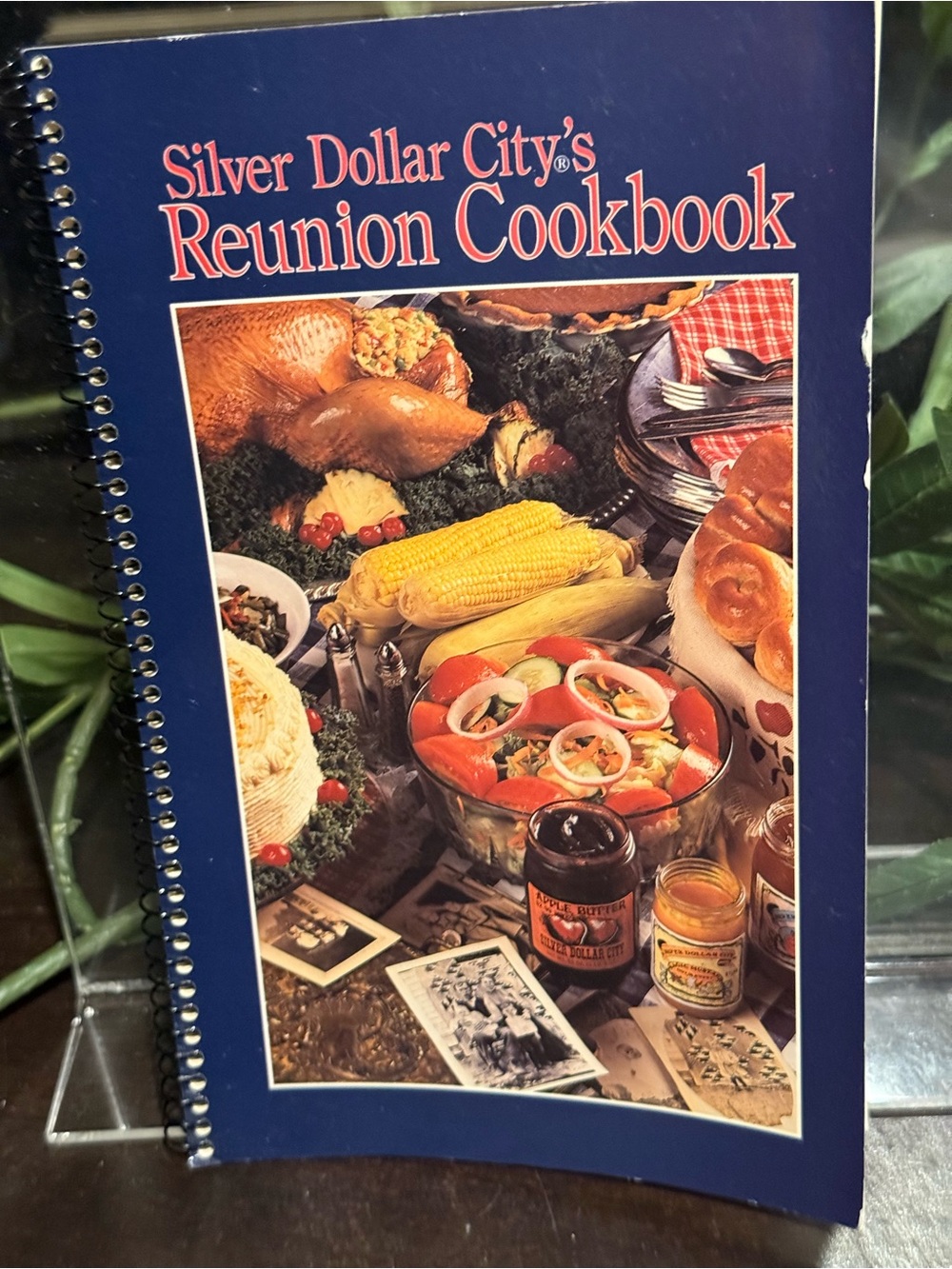's Reunion Cookbook - Navy Blue Spiral-Bound